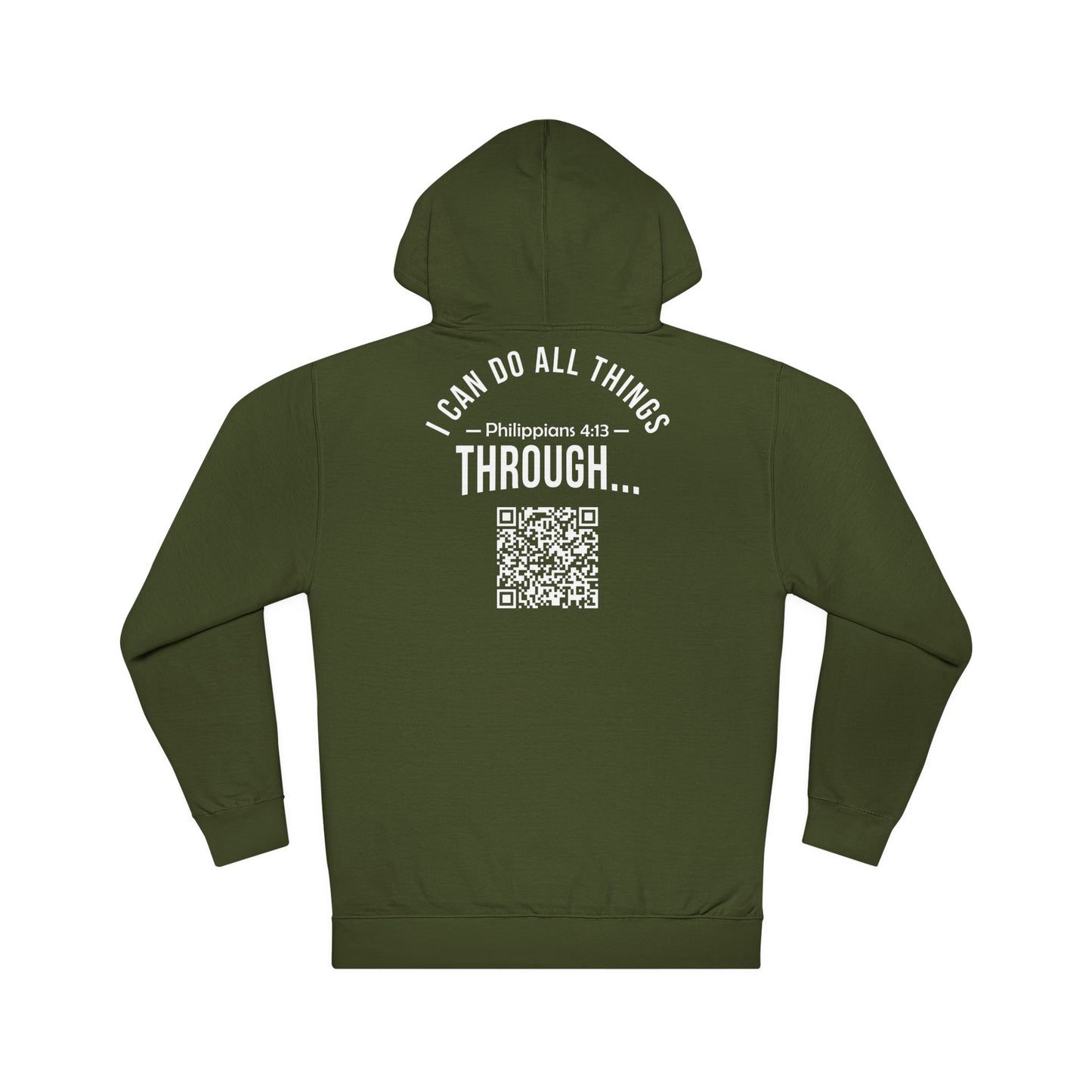 Philippians 4:13 Hooded Sweatshirt
