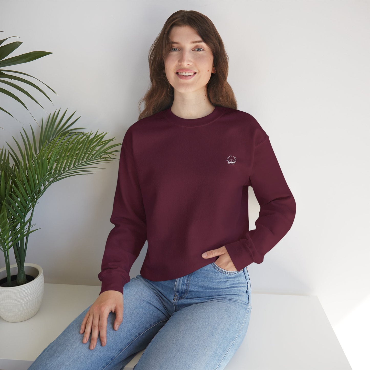 Romans 8:31 Sweatshirt