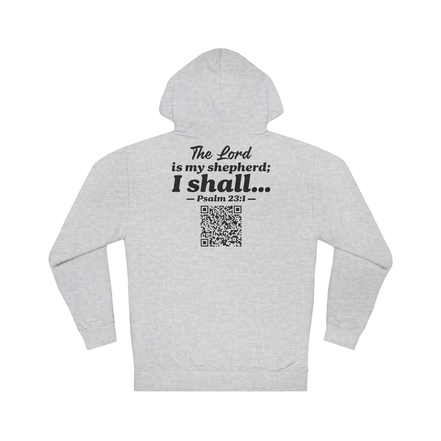 Psalm 23:1 Hooded Sweatshirt