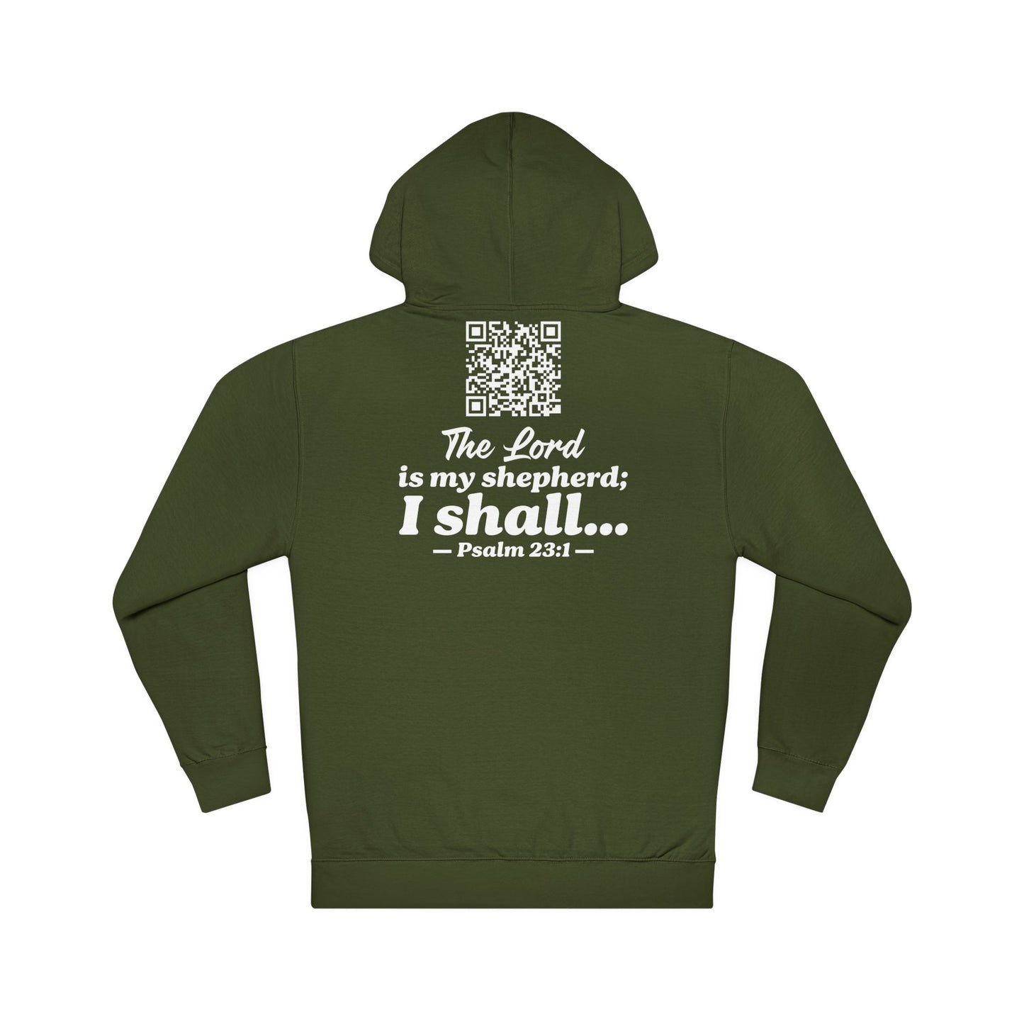 Psalm 23:1 Hooded Sweatshirt