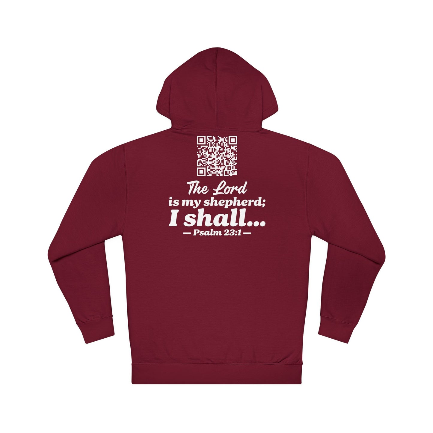 Psalm 23:1 Hooded Sweatshirt
