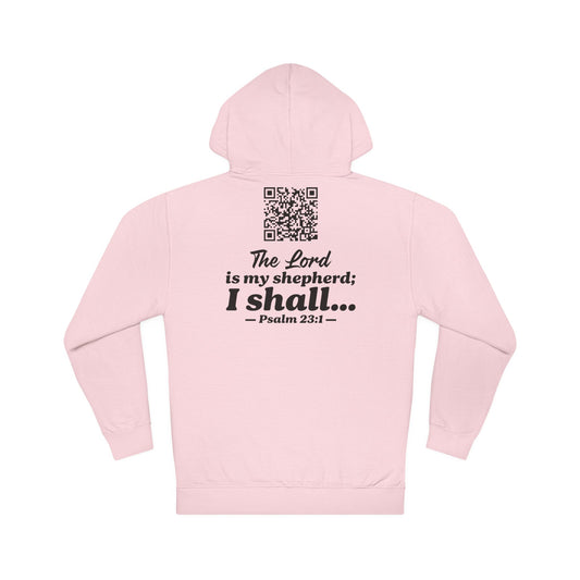 Psalm 23:1 Hooded Sweatshirt