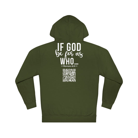 Romans 8:31 Hooded Sweatshirt